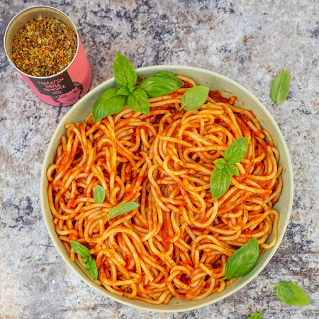 Spaghetti with Quick Tomato Sauce