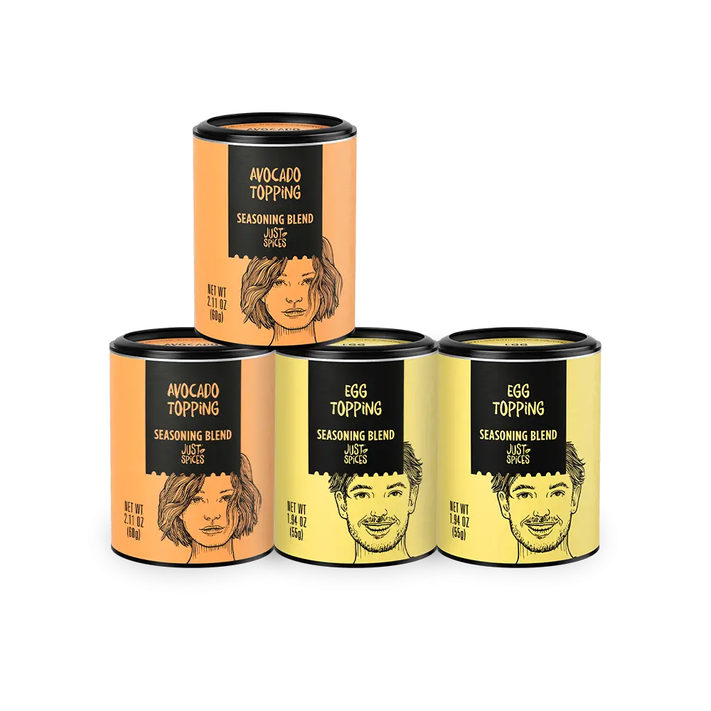 Just Spices - Egg and Avocado 4 Pack