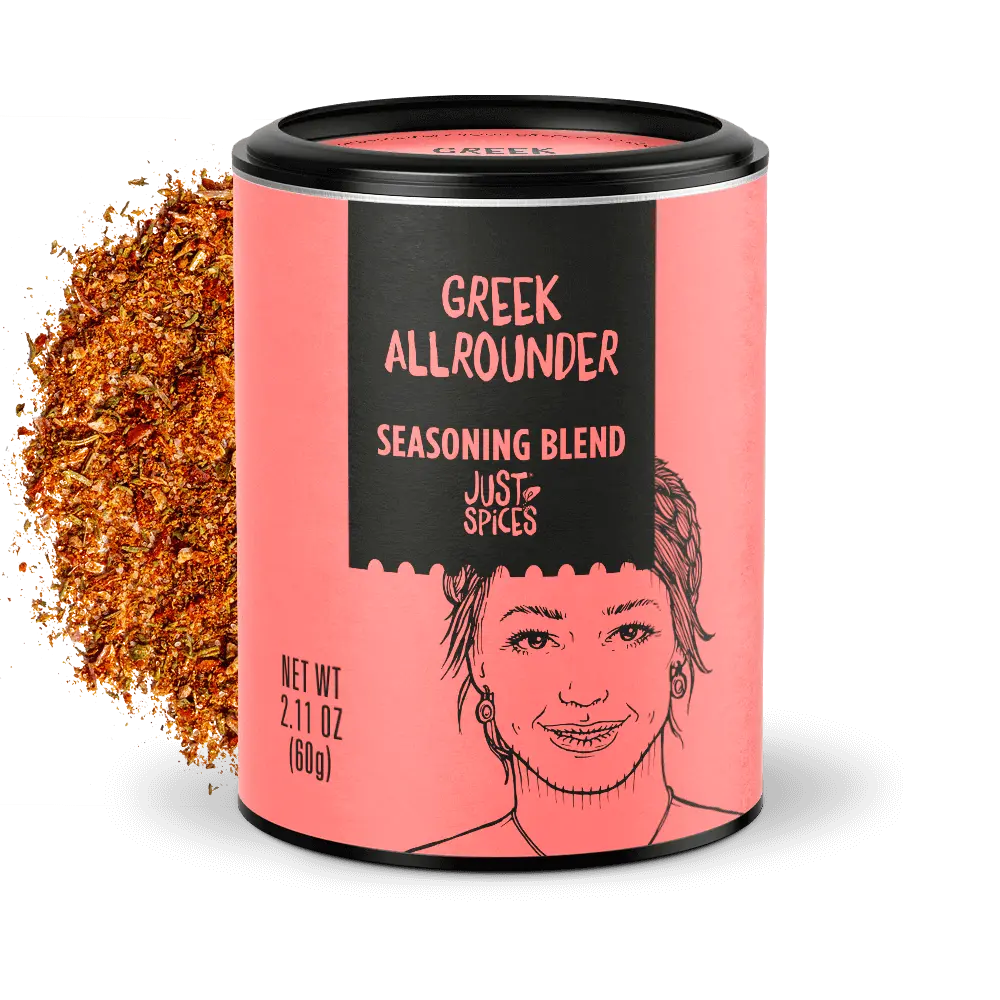 Just Spices - Greek Allrounder -  – greek seasoning
greek seasoning mix
greek spices
spices for greek chicken