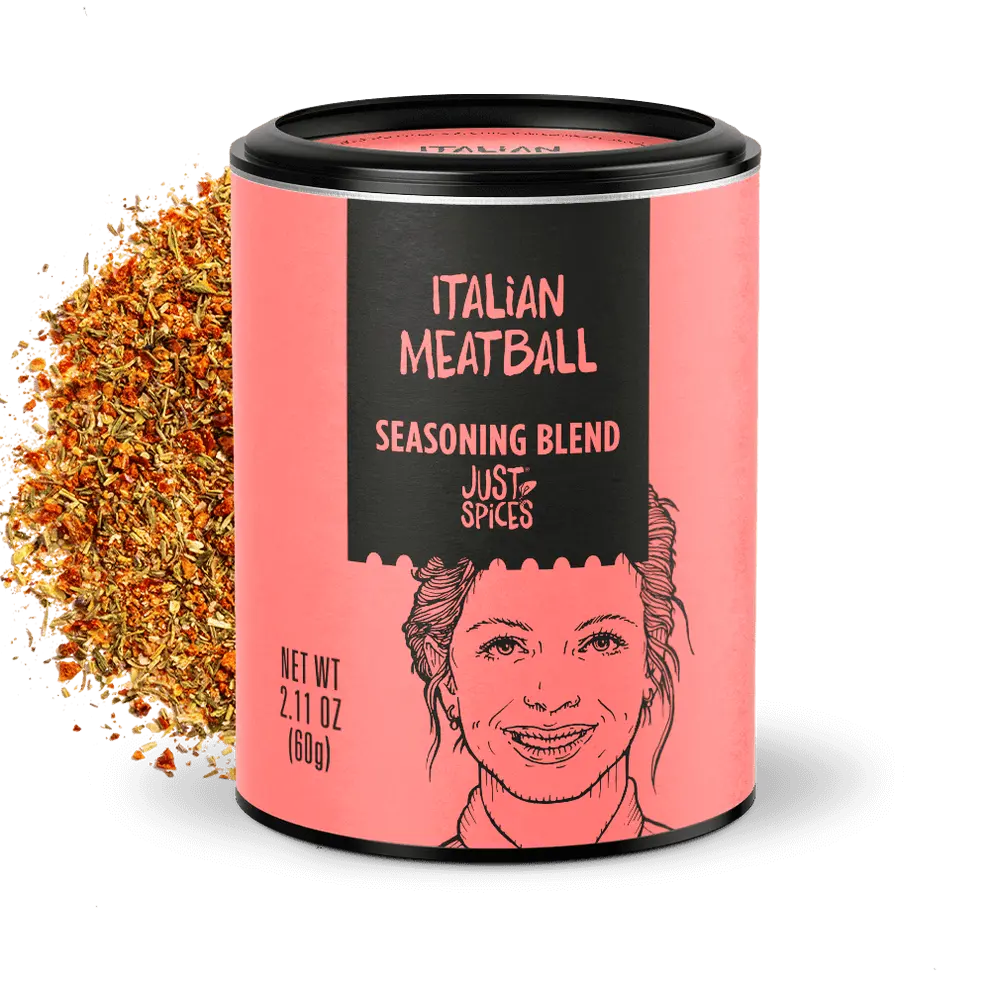 Just Spices - Italian Meatball Seasoning -  – italian meatball seasoning, italian meatball spices, italian meatball spice, spaghetti and meatball seasoning