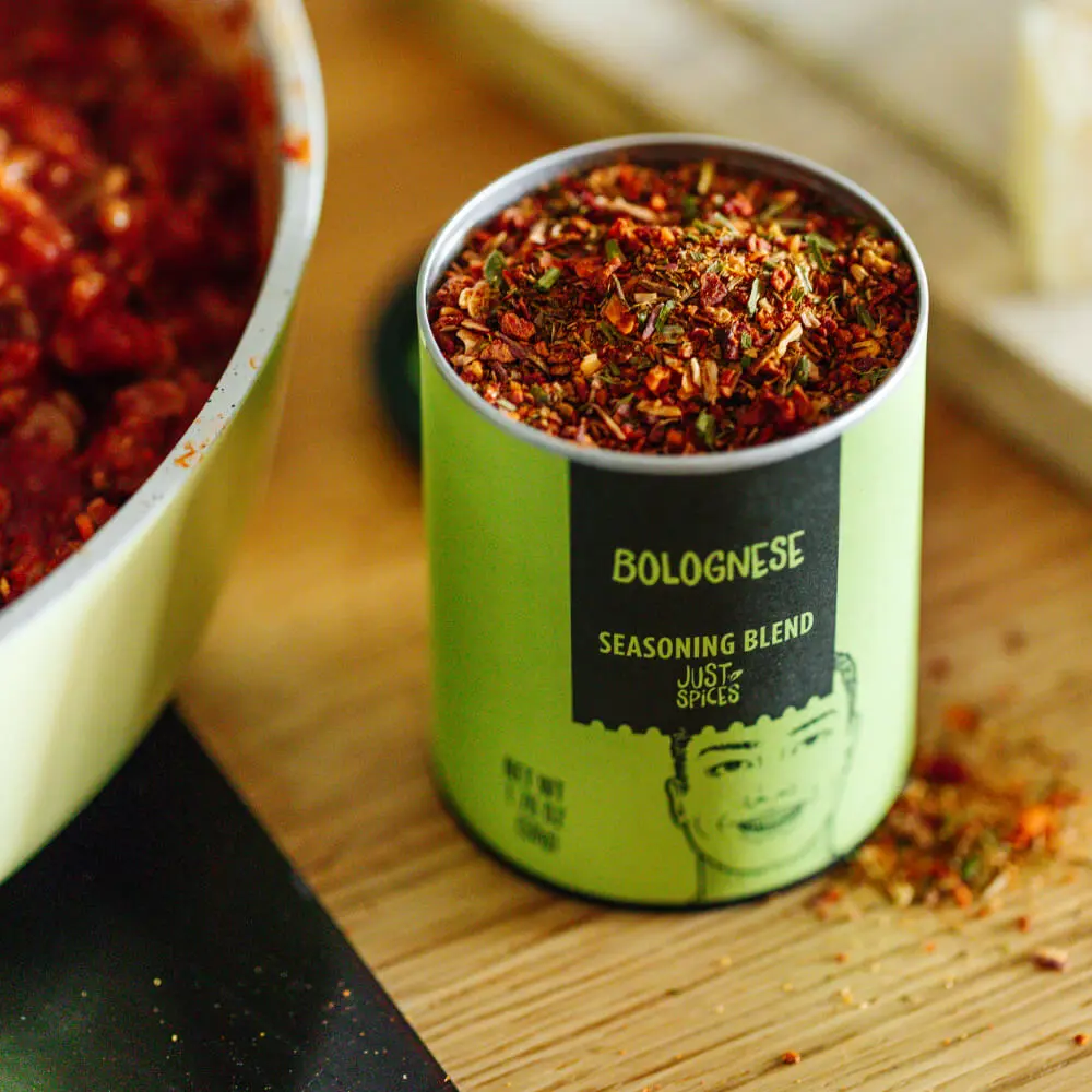 Just Spices - Bolognese Seasoning -  – bolognese seasoning, bolognese spices, bolognese spice, bolognese spice blend, easy bolognese sauce
