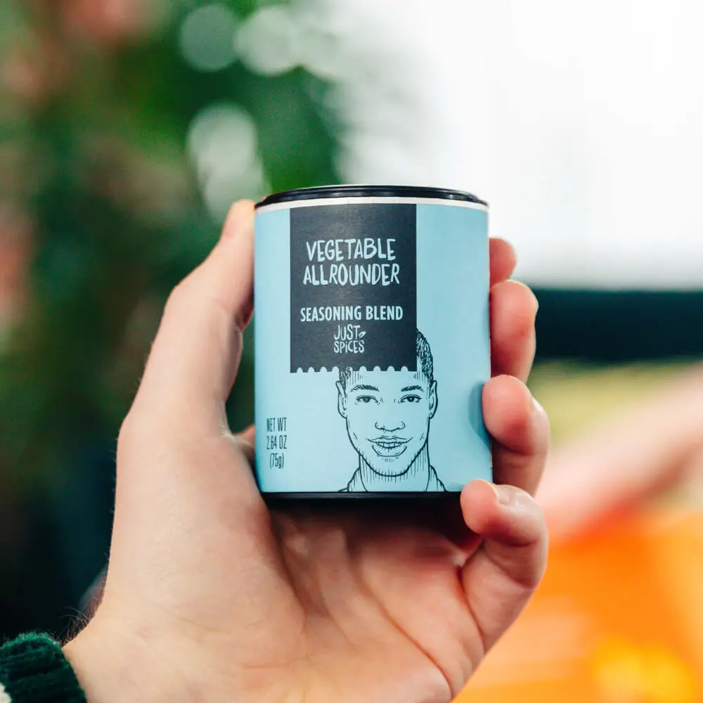 Just Spices - Vegetable Allrounder  -  – roasted vegetables seasoning
spice for vegetables
spice for veggies
vegetable allrounder
vegetable seasoning
vegetable seasoning packet