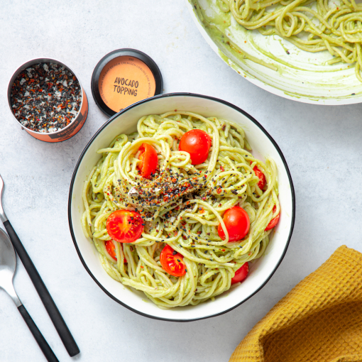 Creamy Avocado Spaghetti