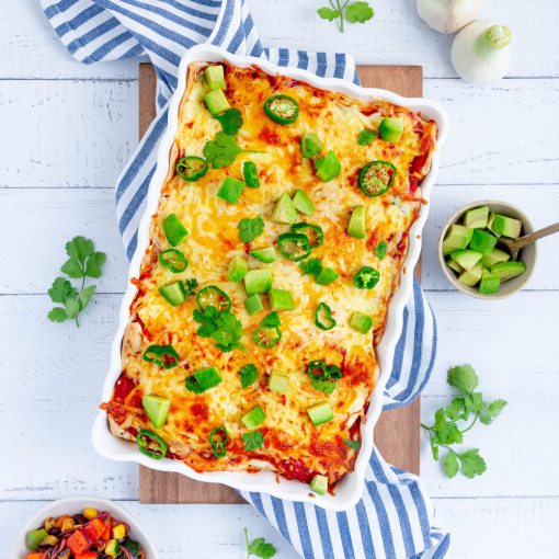 Enchiladas (vegetarian)