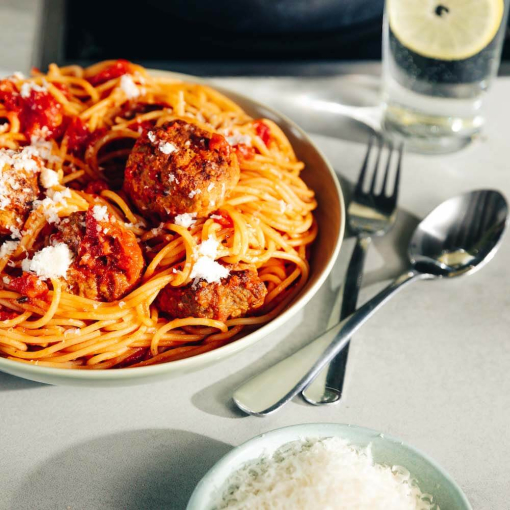 Italian Meatball Pasta 