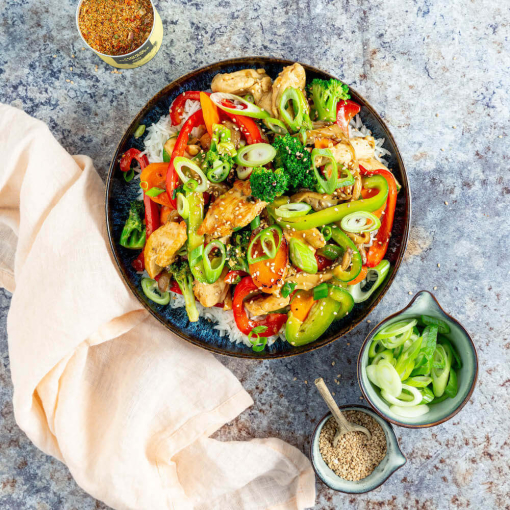 Chicken Stir-Fry with Vegetables 