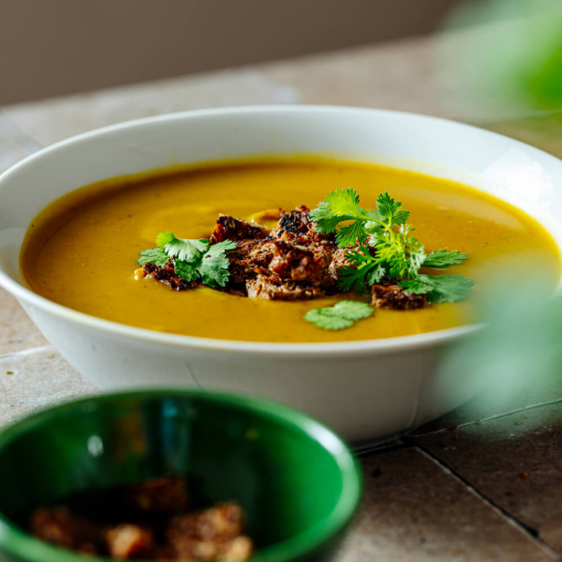 Pumpkin and Zucchini Soup