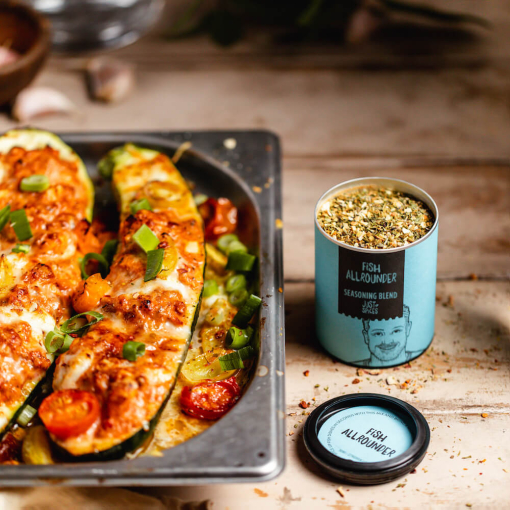 Tuna-Stuffed Zucchini Boats