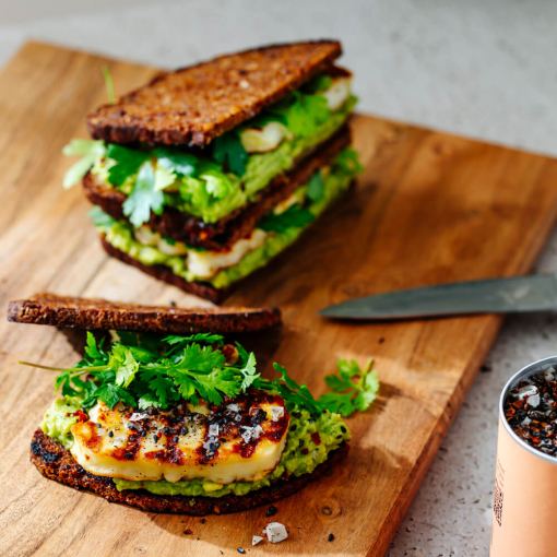 Avocado Halloumi Sandwich 